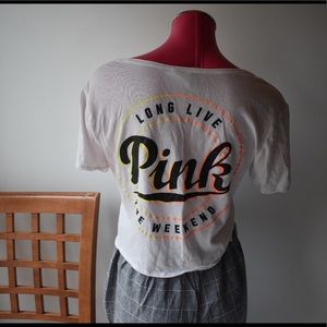 VS PINK shirt The Weeknd